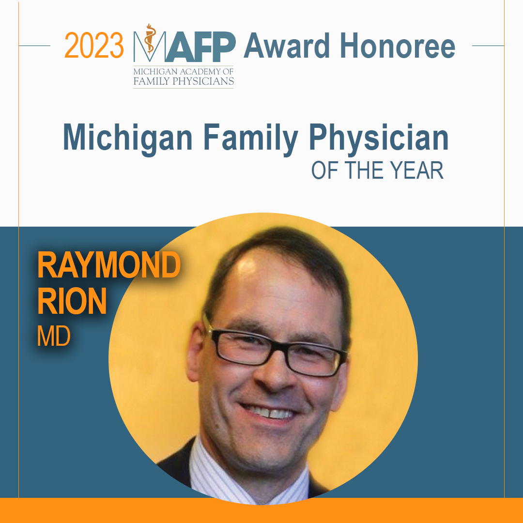 MI Family Physician of the Year_Dr. Raymond Rion