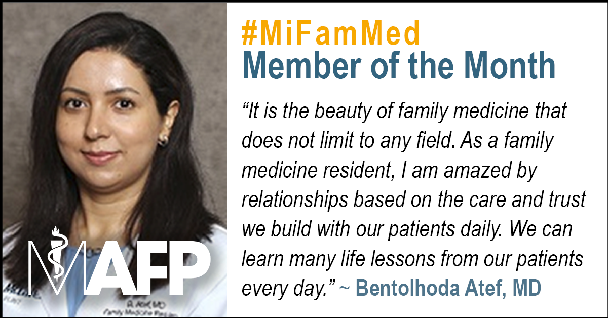 April 2023 Member of the Month Dr. Atef